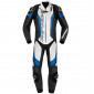 Δερμάτινη φόρμα αναβάτη SPIDI LASER PRO PERFORATED BLACK/BLUE thumb